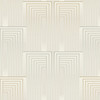 DT5073 Vanishing Brown Silver Gold Unpasted Paper Geometric Wallpaper from Candice Olsen After Eight Collection Made in United States
