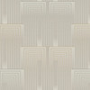 DT5071 Vanishing Pearl Taupe Beige Unpasted Paper Geometric Wallpaper from Candice Olsen After Eight Collection Made in United States