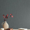 ND3019N Smooth as Silk Gray Black Textures Theme Unpasted Vinyl Wallpaper from Natural Digest