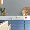 ND3037N Grass Roots Gray Blue Textures Theme Unpasted Vinyl Wallpaper from Natural Digest