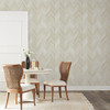 ND3002 Seesaw Beige Brown Geometrics Theme Unpasted Vinyl Wallpaper from Natural Digest