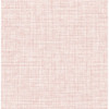 4046-24272 Tuckernuck Linen Pink Graphics Theme Unpasted Non Woven Wallpaper from Aura by A-Street Prints Made in Great Britain