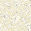 4071-71041 Plumeria Floral Trail Yellow Botanical Theme Prepasted Sure Strip Wallpaper from Blue Heron by Chesapeake Made in United States