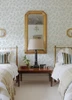 4074-26602 Ardell Light Blue Botanical Theme Unpasted Non Woven Wallpaper from Georgia by A-Street Prints Made in Great Britain