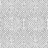 4120-26854 Lyon Geometric Key Gray Graphics Theme Unpasted Non Woven Wallpaper from Middleton by A-Street Prints Made in Great Britain
