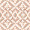 4120-26848 Lyon Geometric Key Coral Red Graphics Theme Unpasted Non Woven Wallpaper from Middleton by A-Street Prints Made in Great Britain