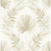 4121-26913 Calla Painted Palm Taupe Neutral Botanical Theme Non Woven Wallpaper from Mylos by A-Street Prints Made in Great Britain
