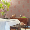 AG2031 Nikki Chu Zulu Thread Coral Glint Red Abstract Theme Unpasted Non Woven Wallpaper from Artistic Abstract