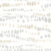 AG2048 Lisa Audit Dewdrops Neutral Taupe Gray Blue Modern Theme Unpasted Non Woven Wallpaper from Artistic Abstract