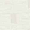 AG2036 Nikki Chu Zulu Thread Neutral Off White Beige Abstract Theme Unpasted Non Woven Wallpaper from Artistic Abstract