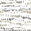 AG2046 Lisa Audit Dewdrops Taupe Black Gray Modern Theme Unpasted Non Woven Wallpaper from Artistic Abstract