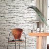 AG2046 Lisa Audit Dewdrops Taupe Black Gray Modern Theme Unpasted Non Woven Wallpaper from Artistic Abstract