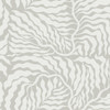 AG2064 Fern Fronds Gray Off White Abstract Theme Unpasted Non Woven Wallpaper from Artistic Abstract