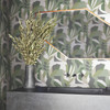 AG2005 Papier Colle Green Gray Off White Tropical Theme Unpasted Non Woven Wallpaper from Artistic Abstract