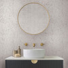 EV3901 Cork Pale Gray Silver Modern Theme Unpasted Cork on Paper Backing Wallpaper from Candice Olsen Casual Elegance