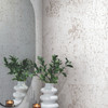 EV3902 Cork Bright White Gold Modern Theme Unpasted Cork on Paper Backing Wallpaper from Candice Olsen Casual Elegance