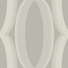 EV3983 Progression Ogee Light Neutral Gray Modern Theme Unpasted Non Woven Wallpaper from Candice Olsen Casual Elegance