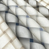 EV3969 Bayside Basket Weave Navy Blue Gray Modern Theme Unpasted Non Woven Wallpaper from Candice Olsen Casual Elegance