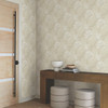 EV3908 Floating Lanterns Taupe Brown Gray Modern Theme Unpasted Non Woven Wallpaper from Candice Olsen Casual Elegance