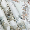 EV3974 Blossom Fling Blue Gray Off White Botanical Theme Unpasted Non Woven Wallpaper from Candice Olsen Casual Elegance