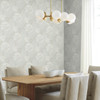 EV3907 Floating Lanterns Light Gray Brown Modern Theme Unpasted Non Woven Wallpaper from Candice Olsen Casual Elegance