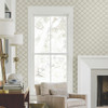 EV3967 Bayside Basket Weave Neutral Gray Modern Theme Unpasted Non Woven Wallpaper from Candice Olsen Casual Elegance