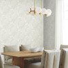 EV3906 Floating Lanterns Blonde Brown Gray Modern Theme Unpasted Non Woven Wallpaper from Candice Olsen Casual Elegance
