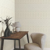 EV3913 Diamond Marquise Off White Sand Beige Modern Theme Unpasted Non Woven Wallpaper from Candice Olsen Casual Elegance