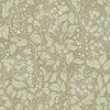 4143-22024 Turi Twining Vines Moss Green Botanical Theme Non Woven Wallpaper from Botanica by A-Street Prints Made in Sweden