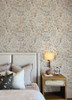 4143-22004 Groh Floral Neutral Botanical Theme Non Woven Wallpaper from Botanica by A-Street Prints Made in Sweden
