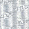 4034-26788 Trippet Zen Waves Blue Graphics Theme Non Woven Wallpaper from Scott Living III by A-Street Prints Made in Great Britain