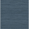 4157-25959 Barnaby Faux Grasscloth Indigo Blue Modern Style Unpasted Non Woven Wallpaper Curio Collection Made in Great Britain