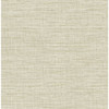 4157-26463 Exhale Faux Grasscloth Light Yellow Transitional Style Unpasted Non Woven Wallpaper Curio Collection Made in Great Britain