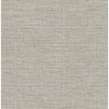 4157-26462 Exhale Faux Grasscloth Stone Gray Transitional Style Unpasted Non Woven Wallpaper Curio Collection Made in Great Britain