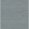 4157-25963 Barnaby Faux Grasscloth Slate Blue Modern Style Unpasted Non Woven Wallpaper Curio Collection Made in Great Britain