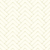 3125-72365 Oswin Tiered Herringbone Light Yellow Graphics Theme Prepasted Sure Strip Wallpaper Kinfolk Collection Made in United States