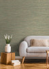 4125-26711 Alton Faux Grasscloth Copper Green Graphics Theme Unpasted Non Woven Wallpaper from Fusion by A-Street Prints Made in Great Britain