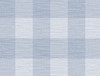 LN10812 Rugby Gingham Carolina Blue Gingham Theme Heavyweight Acrylic Coated Paper (FSC) Unpasted Wallpaper Luxe Retreat Collection Made in United States