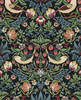 ET11210 Fragaria Garden Ebony Animal Print Theme Nonwoven (FSC) Unpasted Wallpaper Legacy Prints Collection Made in Netherlands
