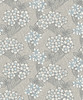 ET12005 Floral Vine Daydream Grey & Carolina Blue Floral Theme Nonwoven (FSC) Unpasted Wallpaper Legacy Prints Collection Made in Netherlands