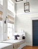 PR13000 Coastal Faux Shiplap Alabaster Wood Theme Prepasted Paper (Coated) Prepasted Wallpaper Prepasted Online Collection Made in United States