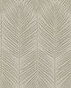 BD50003 Persei Palm Champagne Botanical Theme Nonwoven Unpasted Wallpaper Etten Beaded Collection Made in Netherlands