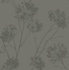 BD50205 Wild Grass Zinc Botanical Theme Nonwoven Unpasted Wallpaper Etten Beaded Collection Made in Netherlands