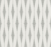 BD50602 Diamond Stripe Celestial Blue & Pearl Geometric Theme Nonwoven Unpasted Wallpaper Etten Beaded Collection Made in Netherlands