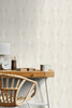 SC20305 Kira Leaf Husk Pebble Botanical Theme Nonwoven Unpasted Wallpaper Summer House Collection Made in United States