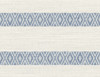 LN40102 Alani Geo Stripe Blue Bell Stripe Theme 20 oz. Type II Vinyl Unpasted Wallpaper Coastal Haven Collection Made in United States