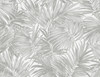 LN40708 Cordelia Tossed Palms Argos Grey Botanical Theme 20 oz. Type II Vinyl Unpasted Wallpaper Coastal Haven Collection Made in United States