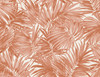 LN40706 Cordelia Tossed Palms Coral Botanical Theme 20 oz. Type II Vinyl Unpasted Wallpaper Coastal Haven Collection Made in United States