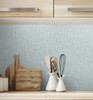 TG60046 Tweed Inlet Faux Linen Theme Type II Vinyl Unpasted Wallpaper Tedlar Textures Collection Made in United States