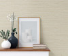 TG60349 Edmond Faux Sisal Rice Faux Grasscloth Theme Type II Vinyl Unpasted Wallpaper Tedlar Textures Collection Made in United States